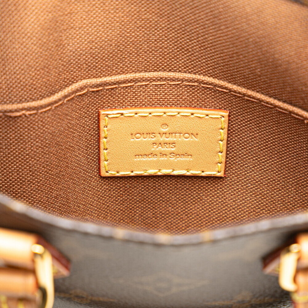 LOUIS VUITTON Brown Monogram Leather Shoulder Bag - Picture 8 of 10